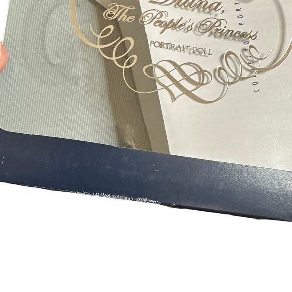 NEW the People's Princess of Wales Diana Franklin Mint Outfit Doll Clothes Dress - Picture 2 of 7